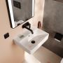 Hansgrohe Xanuia Q 60232450 umywalka 50x39 cm prostokątna ścienna biała zdj.4