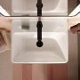 Hansgrohe Xanuia Q 60233450 umywalka 50x39 cm prostokątna ścienna biała zdj.6