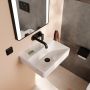 Hansgrohe Xanuia Q 60234450 umywalka 50x39 cm prostokątna ścienna biała zdj.4