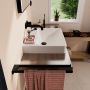 Hansgrohe Xanuia Q 60239450 umywalka 55x48 cm prostokątna ścienna-nablatowa biała zdj.5