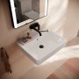 Hansgrohe Xanuia Q 60240450 umywalka 60x48 cm prostokątna ścienna biała zdj.4