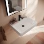 Hansgrohe Xanuia Q 60241450 umywalka 60x48 cm prostokątna ścienna biała zdj.4