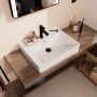 Hansgrohe Xanuia Q 60243450 umywalka 60x48 cm prostokątna ścienna-nablatowa biała zdj.4