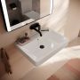 Hansgrohe Xanuia Q 60245450 umywalka 65x48 cm prostokątna ścienna biała zdj.4