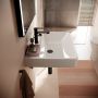 Hansgrohe Xanuia Q 60246450 umywalka 65x48 cm prostokątna ścienna biała zdj.5