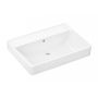 Hansgrohe Xanuia Q 60254450 umywalka 65x48 cm prostokątna ścienna-nablatowa biała zdj.1