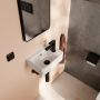 Hansgrohe Xanuia Q 61006450 umywalka 36x25 cm prostokątna ścienna biała zdj.5
