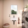 Hansgrohe Xanuia Q 61008450 umywalka 50x39 cm prostokątna ścienna biała zdj.3
