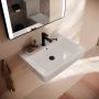 Hansgrohe Xanuia Q 61011450 umywalka 65x48 cm prostokątna ścienna biała zdj.5
