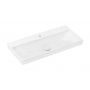 Hansgrohe Xelu Q 61036450 umywalka 100x48 cm prostokątna ścienna-meblowa biała zdj.1