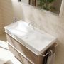 Hansgrohe Xelu Q 61036450 umywalka 100x48 cm prostokątna ścienna-meblowa biała zdj.5