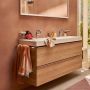 Hansgrohe Xelu Q 61037450 umywalka 100x48 cm prostokątna ścienna-meblowa biała zdj.4