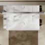 Hansgrohe Xelu Q 61037450 umywalka 100x48 cm prostokątna ścienna-meblowa biała zdj.7