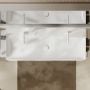 Hansgrohe Xelu Q 61042450 umywalka 120x48 cm prostokątna ścienna-meblowa biała zdj.8