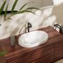 Hansgrohe Xuniva U 61062450 umywalka 55x40 cm owalna wpuszczana biała zdj.5