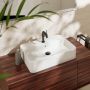 Hansgrohe Xuniva Q 61082450 umywalka 60x45 cm prostokątna nablatowa biała zdj.5
