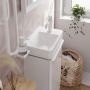Hansgrohe Xelu Q 61084450 umywalka 36x25 cm prostokątna ścienna-meblowa biała zdj.7
