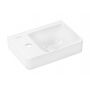 Hansgrohe Xelu Q 61085450 umywalka 36x25 cm prostokątna ścienna-meblowa biała zdj.1