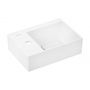 Hansgrohe Xevolos E 61087450 umywalka 36x25 cm prostokątna ścienna-meblowa biała zdj.1