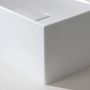 Hansgrohe Xevolos E 61101450 umywalka 100x48 cm prostokątna ścienna-meblowa biała zdj.6