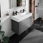 Hansgrohe Xevolos E 61110450 umywalka 100x48 cm prostokątna ścienna-meblowa biała zdj.7