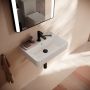Hansgrohe Xanuia Q 61120450 umywalka 55x37 cm prostokątna ścienna biała zdj.4
