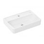 Hansgrohe Xanuia Q 61122450 umywalka 55x37 cm prostokątna ścienna biała zdj.1