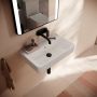 Hansgrohe Xanuia Q 61125450 umywalka 60x37 cm prostokątna ścienna biała zdj.4