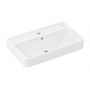 Hansgrohe Xanuia Q 61128450 umywalka 65x39 cm prostokątna ścienna biała zdj.1