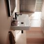 Hansgrohe Xanuia Q 61128450 umywalka 65x39 cm prostokątna ścienna biała zdj.4