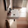 Hansgrohe Xanuia Q 61130450 umywalka 65x39 cm prostokątna ścienna biała zdj.3