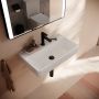 Hansgrohe Xanuia Q 61130450 umywalka 65x39 cm prostokątna ścienna biała zdj.6