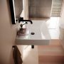 Hansgrohe Xanuia Q 61133450 umywalka 70x48 cm prostokątna ścienna biała zdj.5