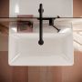 Hansgrohe Xanuia Q 61133450 umywalka 70x48 cm prostokątna ścienna biała zdj.6