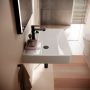 Hansgrohe Xanuia Q 61134450 umywalka 70x48 cm prostokątna ścienna biała zdj.5