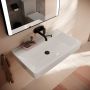 Hansgrohe Xanuia Q 61139450 umywalka 80x48 cm prostokątna ścienna biała zdj.4