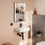 Hansgrohe Xanuia Q 61141450 umywalka 45x34 cm prostokątna ścienna biała zdj.3