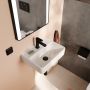 Hansgrohe Xanuia Q 61141450 umywalka 45x34 cm prostokątna ścienna biała zdj.4