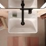 Hansgrohe Xanuia Q 61142450 umywalka 45x34 cm prostokątna ścienna biała zdj.6