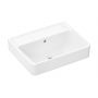 Hansgrohe Xanuia Q 61143450 umywalka 50x39 cm prostokątna ścienna biała zdj.1