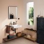 Hansgrohe Xanuia Q 61147450 umywalka 55x48 cm prostokątna ścienna biała zdj.3
