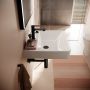 Hansgrohe Xanuia Q 61147450 umywalka 55x48 cm prostokątna ścienna biała zdj.5