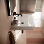 Hansgrohe Xanuia Q 61154450 umywalka 65x48 cm prostokątna ścienna biała zdj.5