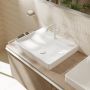 Hansgrohe Xelu Q 61018450 umywalka 60x48 cm prostokątna nablatowa biała zdj.9