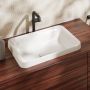 Hansgrohe Xuniva Q 60158450 umywalka 55x40 cm prostokątna wpuszczana biała zdj.7