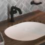 Hansgrohe Xuniva U 61050450 umywalka 45x35 cm owalna podblatowa biała zdj.8