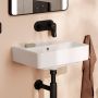 Hansgrohe Xanuia Q 60229450 umywalka 45x34 cm prostokątna ścienna biała zdj.11