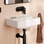Hansgrohe Xanuia Q 61142450 umywalka 45x34 cm prostokątna ścienna biała zdj.11