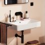 Hansgrohe Xanuia Q 61149450 umywalka 60x48 cm prostokątna ścienna biała zdj.12