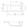 Hoesch Scelta 3670010 wanna prostokątna 190x80 cm zdj.2